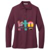 Women's Silk Touch Long Sleeve Polo Thumbnail